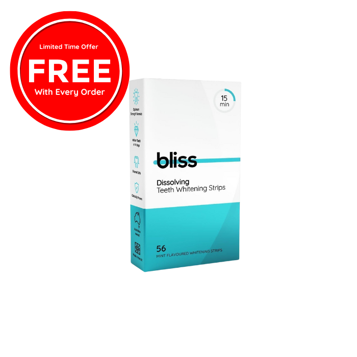 Dissolving Teeth Whitening Strips Whitening Strips Bliss Oral Care